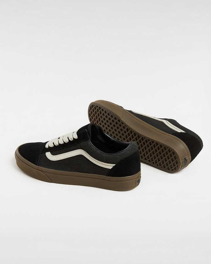 Black Vans Old Skool Women Sneakers | VN2750931