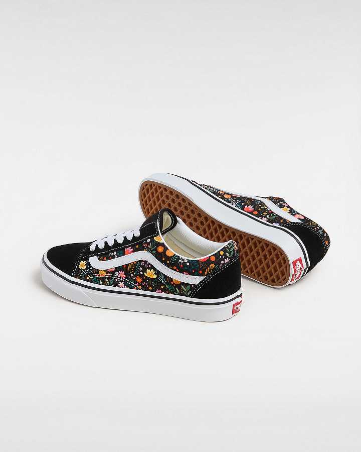 Black Vans Old Skool Women Sneakers | VN6245371