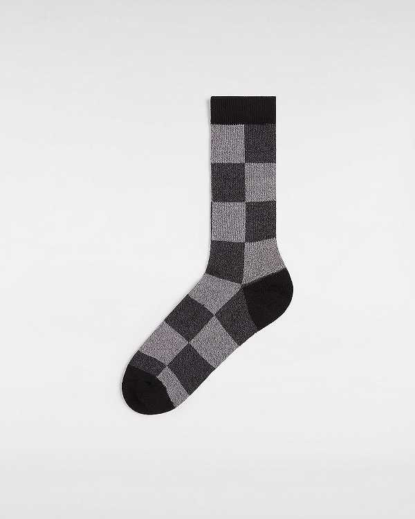 Black Vans Original Crew (1 Pair) Unisex Socks | VN0174862