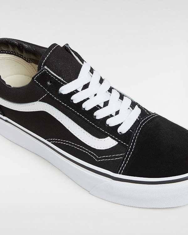 Black Vans Platform Old Skool Women Skate Shoes | VN7201683