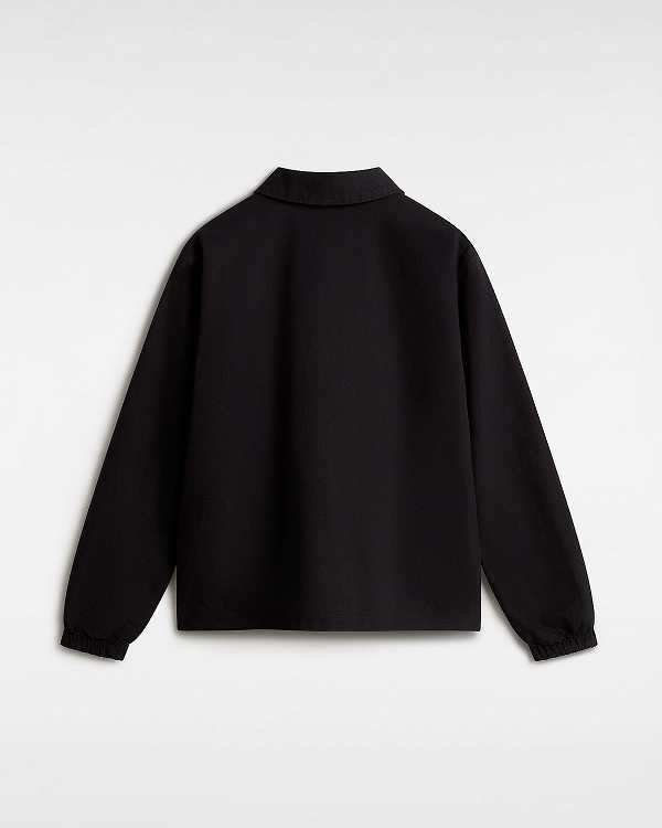 Black Vans Premium Reversible Station Men Jacket | VN4795620