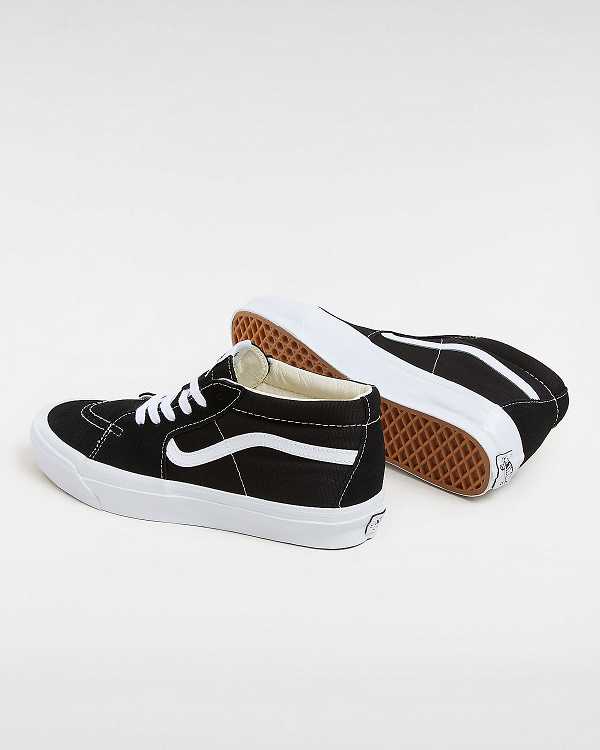 Black Vans Premium Sk8-Mid 83 Men Sneakers | VN2514069