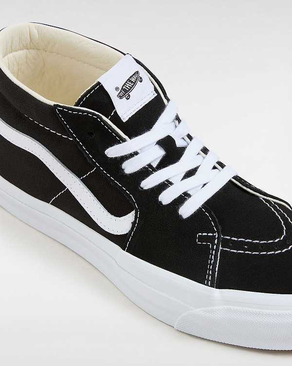 Black Vans Premium Sk8-Mid 83 Men Sneakers | VN2514069