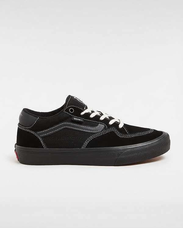 Black Vans Rowan Women Sneakers | VN1368542