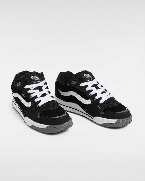 Black Vans Rowley XLT Women Skate Shoes | VN2049675