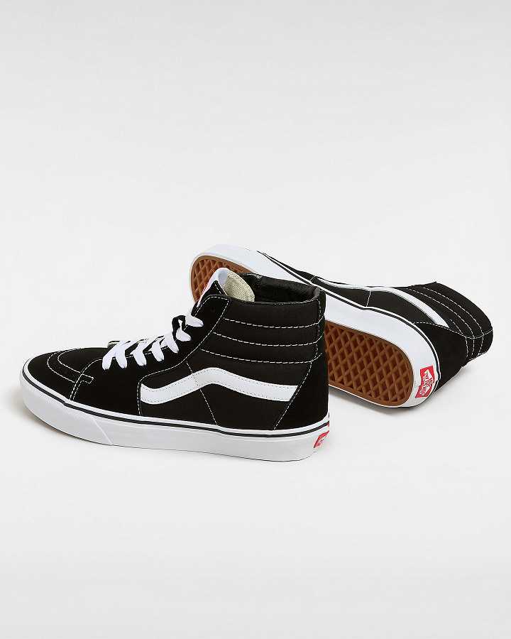 Black Vans Sk8-Hi Women Sneakers | VN7163985