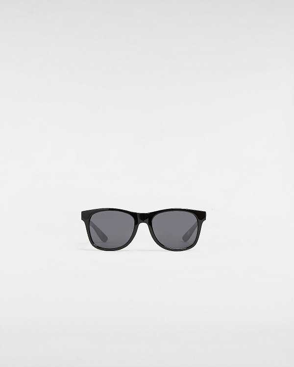 Black Vans Spicoli Unisex Sunglasses | VN6504321