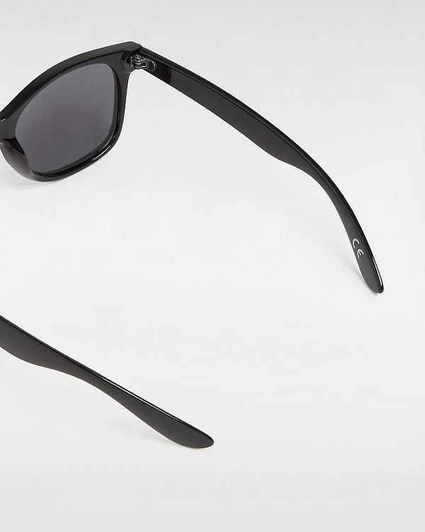 Black Vans Spicoli Unisex Sunglasses | VN6504321