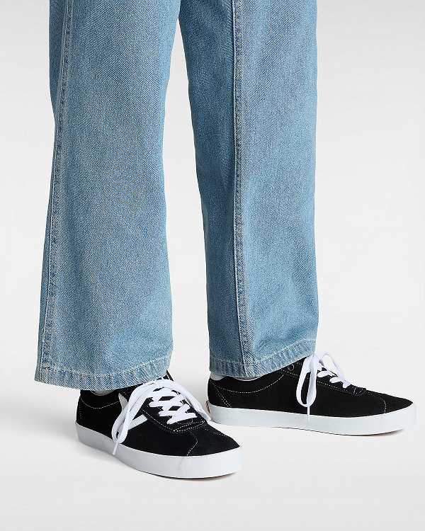 Black Vans Sport Low Women Sneakers | VN4027318