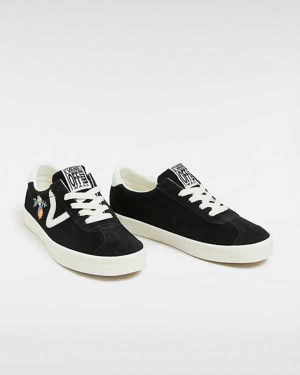 Black Vans Sport Low Women Sneakers | VN9807612
