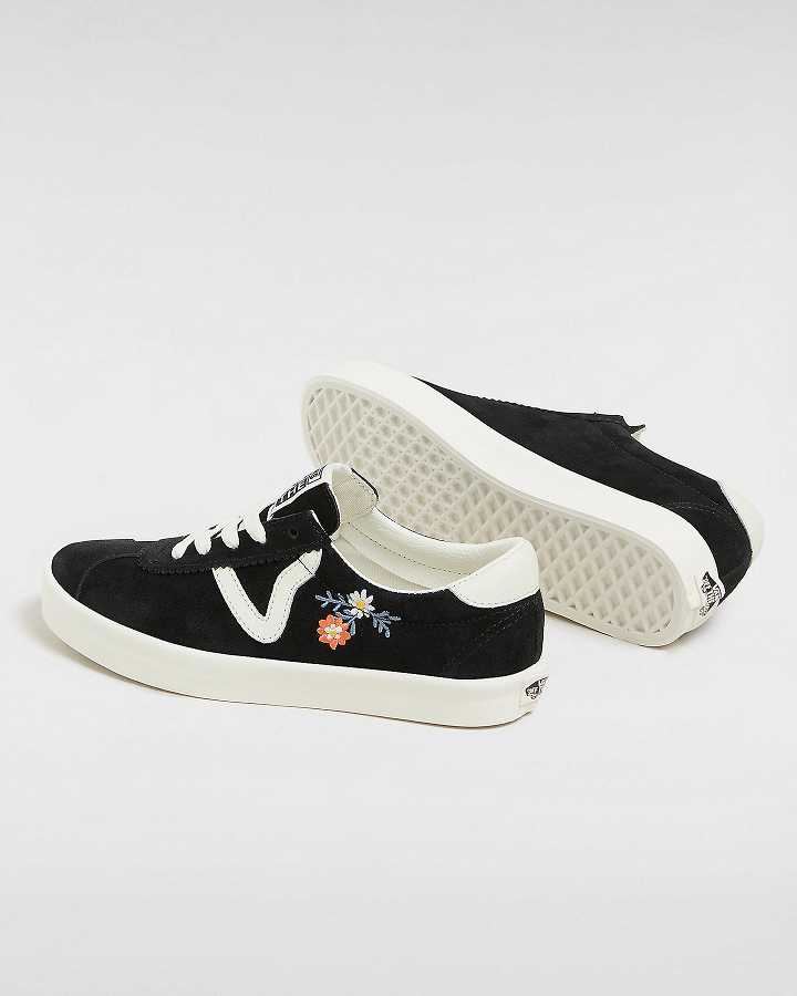 Black Vans Sport Low Women Sneakers | VN9807612