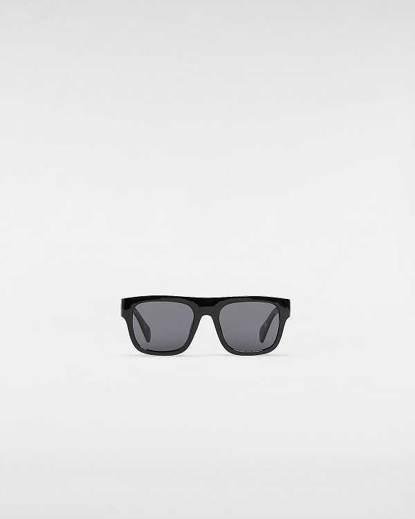 Black Vans Squared Off Unisex Sunglasses | VN6420178