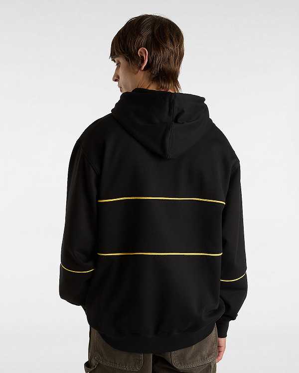 Black Vans Star V Men Hoodie | VN3560721