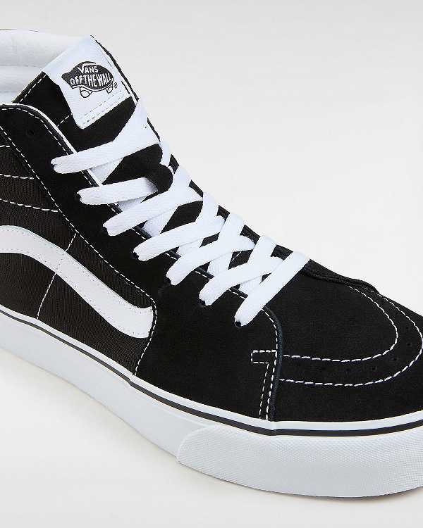 Black Vans Suede Sk8-Hi Platform 2.0 Women Sneakers | VN7358642