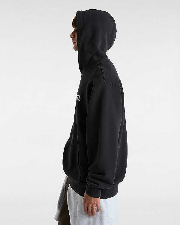 Black Vans Tell a Friend Crew Men Hoodie | VN1069243