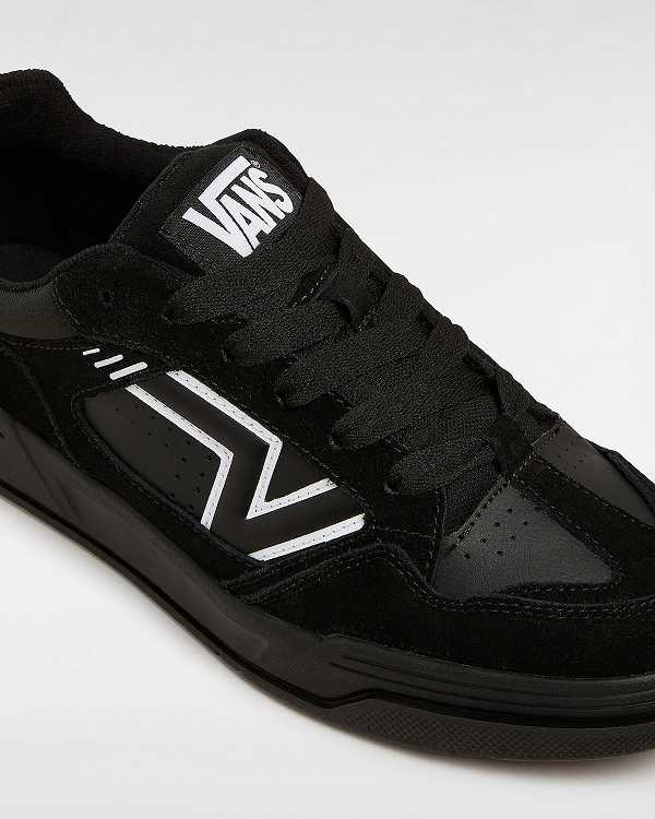 Black Vans Upland Women Sneakers | VN1428596