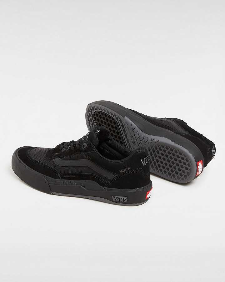 Black Vans Wayvee Women Skate Shoes | VN4897265