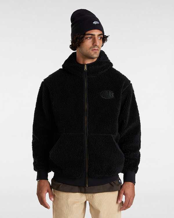 Black Vans Whittle Men Jacket | VN8795620