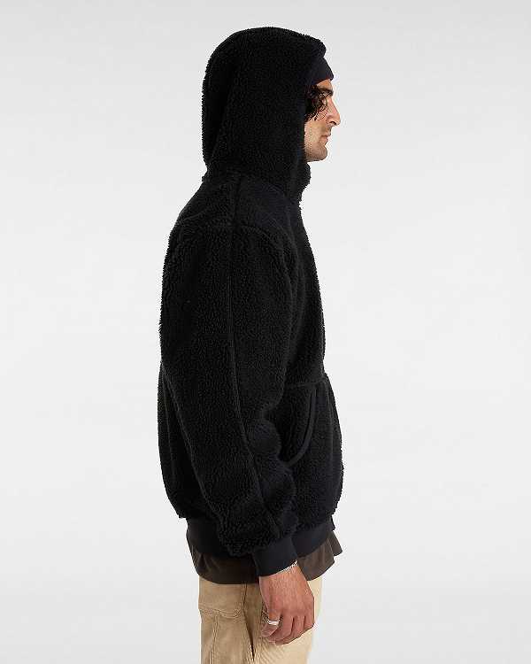 Black Vans Whittle Men Jacket | VN8795620