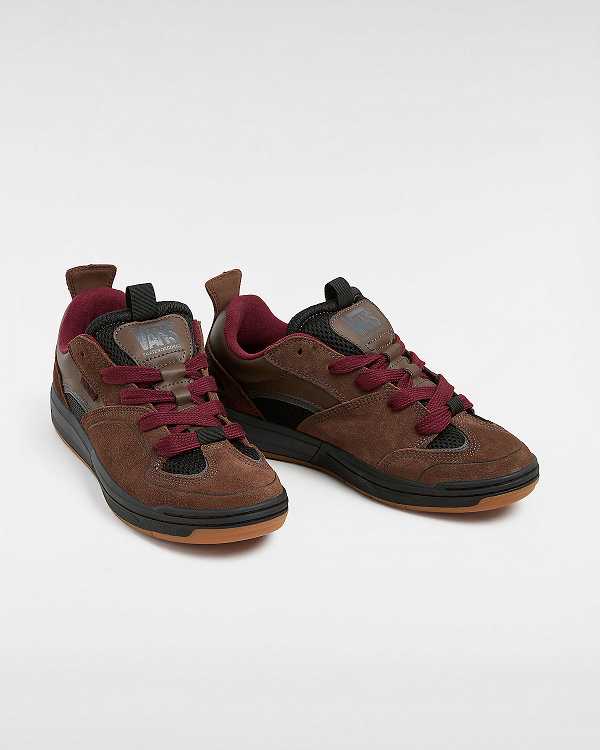 Black / Brown Vans Mixxa Women Skate Shoes | VN8206347