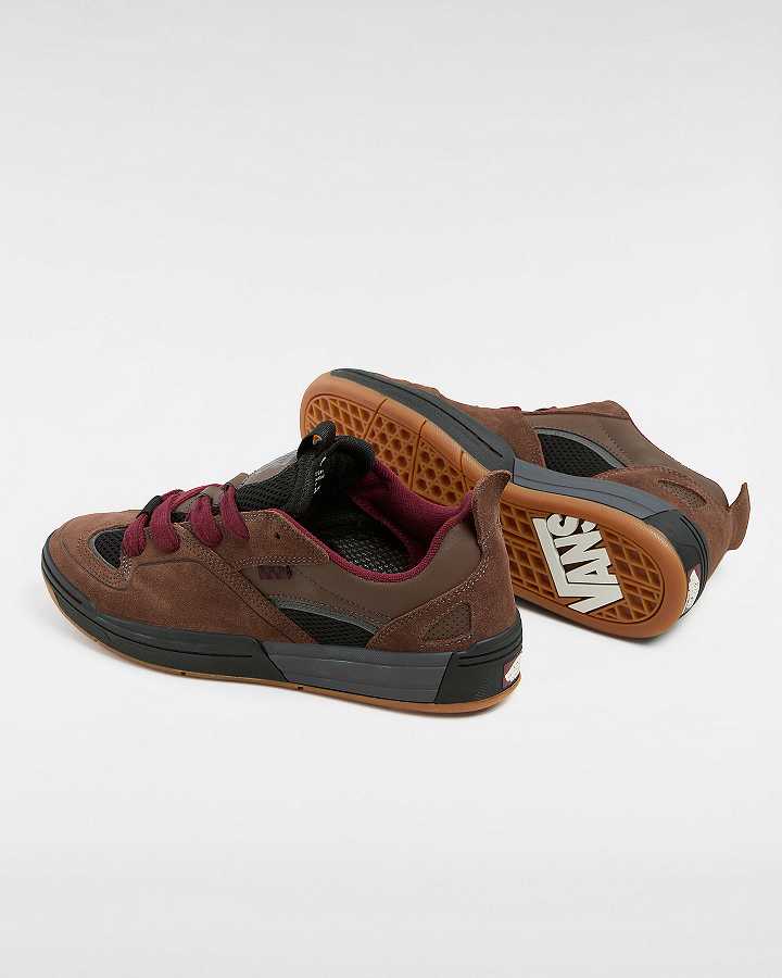 Black / Brown Vans Mixxa Women Skate Shoes | VN8206347