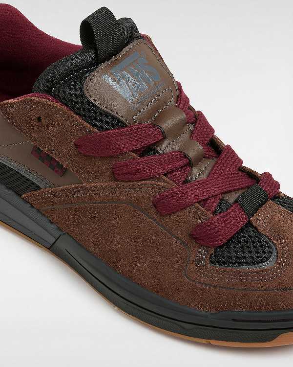 Black / Brown Vans Mixxa Women Skate Shoes | VN8206347