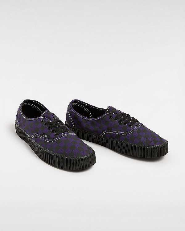 Black / White Vans Authentic Creeper Women Sneakers | VN0879314