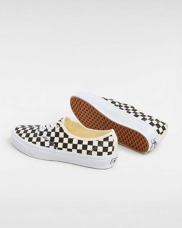 Black / White Vans Premium Authentic 44 Men Sneakers | VN6571402
