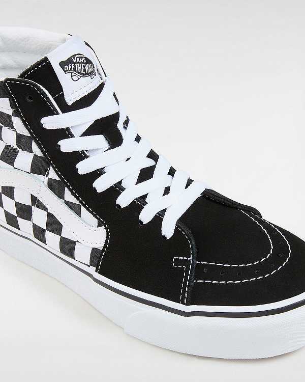 Black / White Vans Sk8-Hi Platform 2.0 Women Sneakers | VN1702635