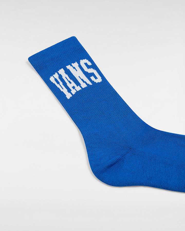 Blue Vans Arched Crew (1 Pair) Unisex Socks | VN3605984