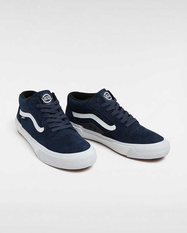 Blue Vans BMX Style 114 Women Sneakers | VN5240873