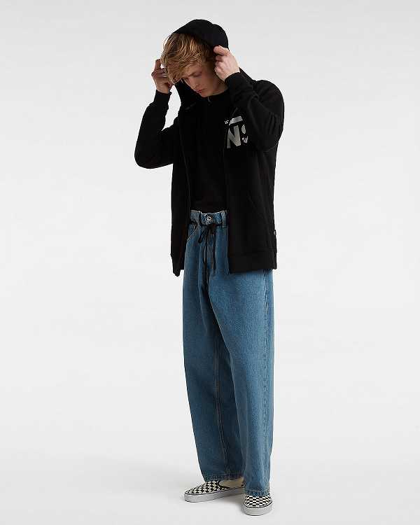 Blue Vans Check-5 Baggy Men Pants | VN9307651