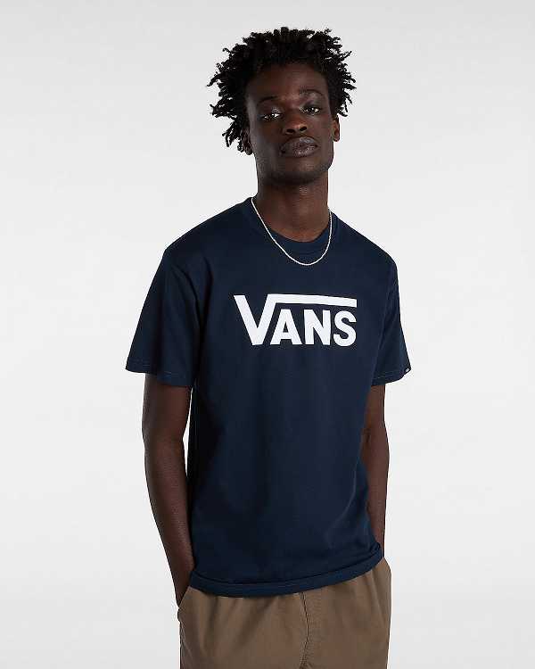 Blue Vans Classic Women T Shirts | VN8951367