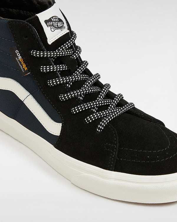 Blue Vans Colour Theory Sk8-Hi Women Skate Shoes | VN3890627