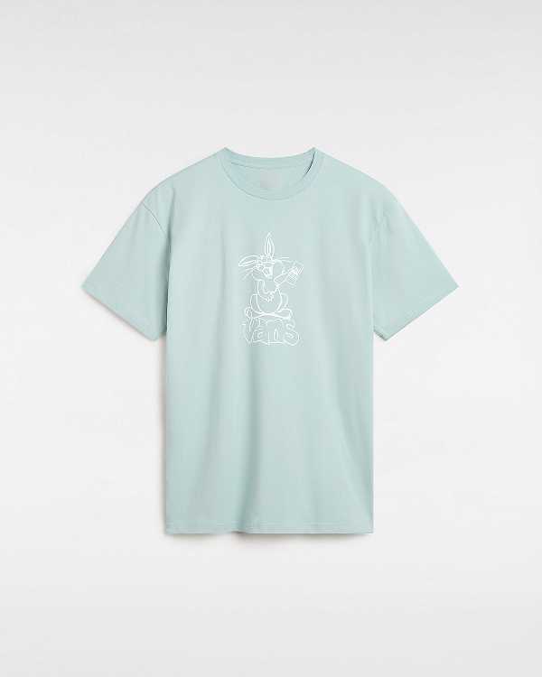 Blue Vans Crazy Eddy Women T Shirts | VN2496380