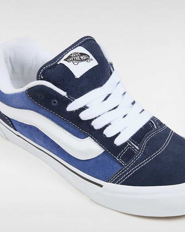 Blue Vans Knu Skool Women Skate Shoes | VN9805714