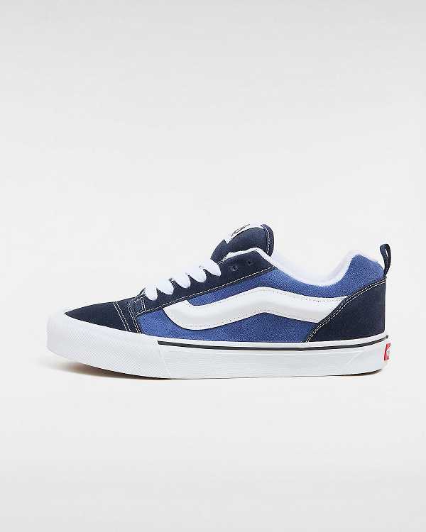 Blue Vans Knu Skool Women Skate Shoes | VN9805714