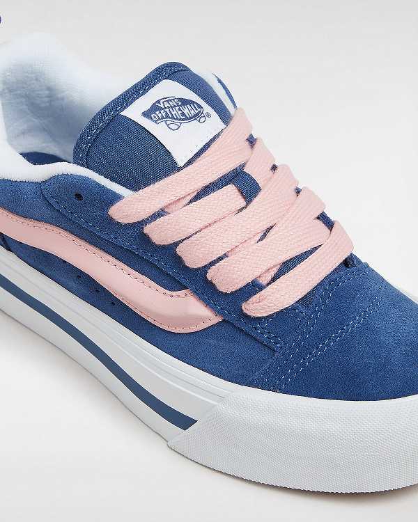 Blue Vans Knu Stack Women Sneakers | VN5328769