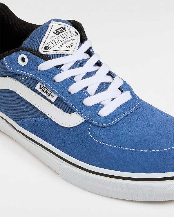 Blue Vans Kyle Walker Women Skate Shoes | VN9163748