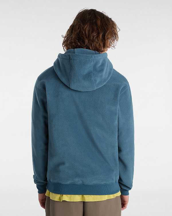 Blue Vans MTE Polartec Men Hoodie | VN4130675