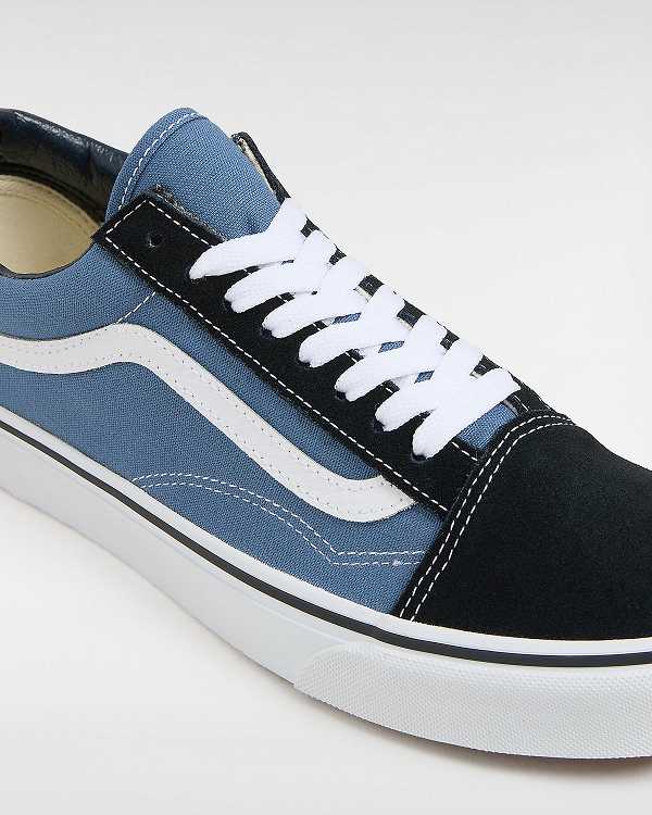 Blue Vans Old Skool Men Sneakers | VN4827619