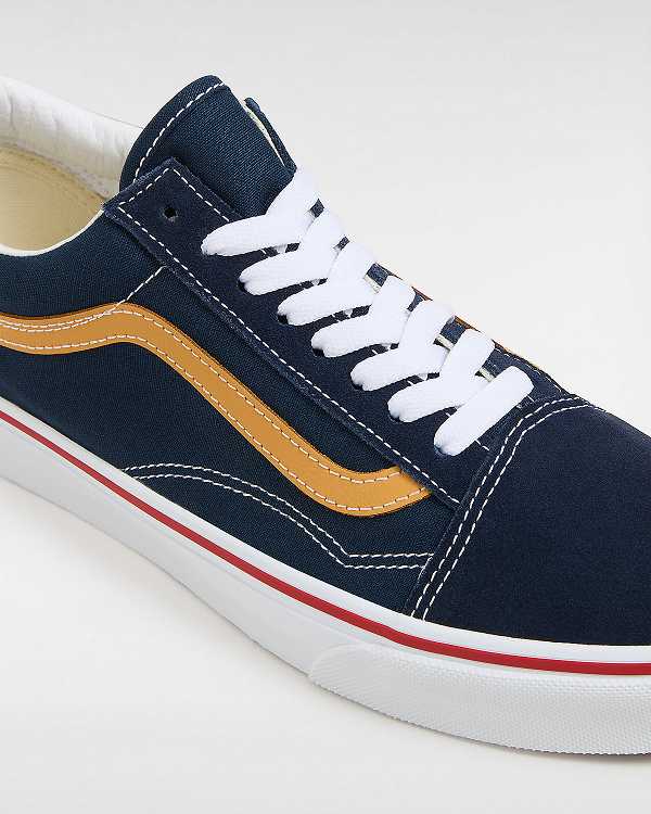 Blue Vans Old Skool Men Sneakers | VN8654209