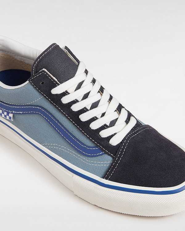 Blue Vans Old Skool Women Skate Shoes | VN5160782