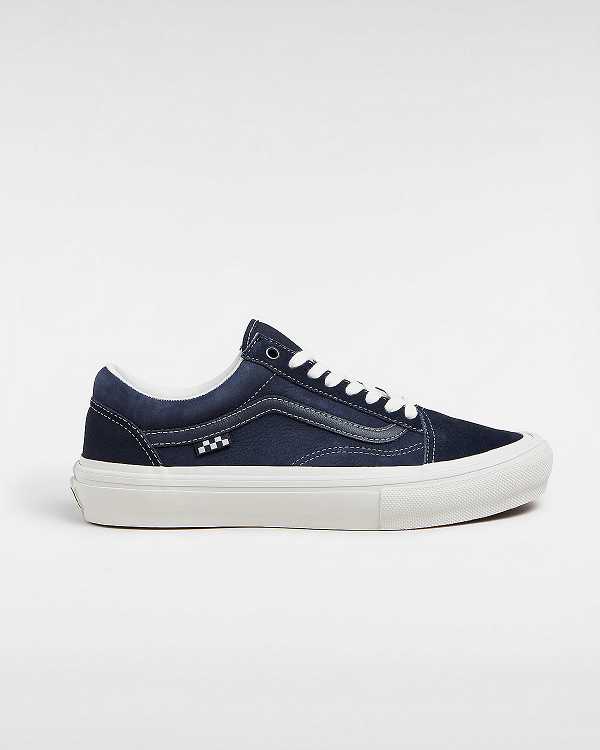 Blue Vans Old Skool Women Skate Shoes | VN4285690