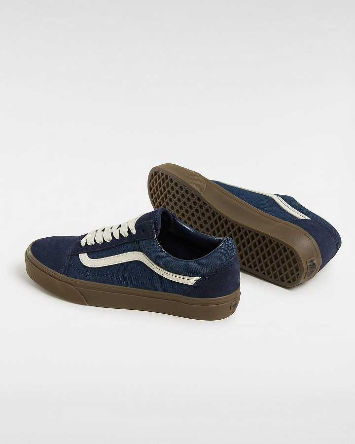 Blue Vans Old Skool Women Sneakers | VN1806953