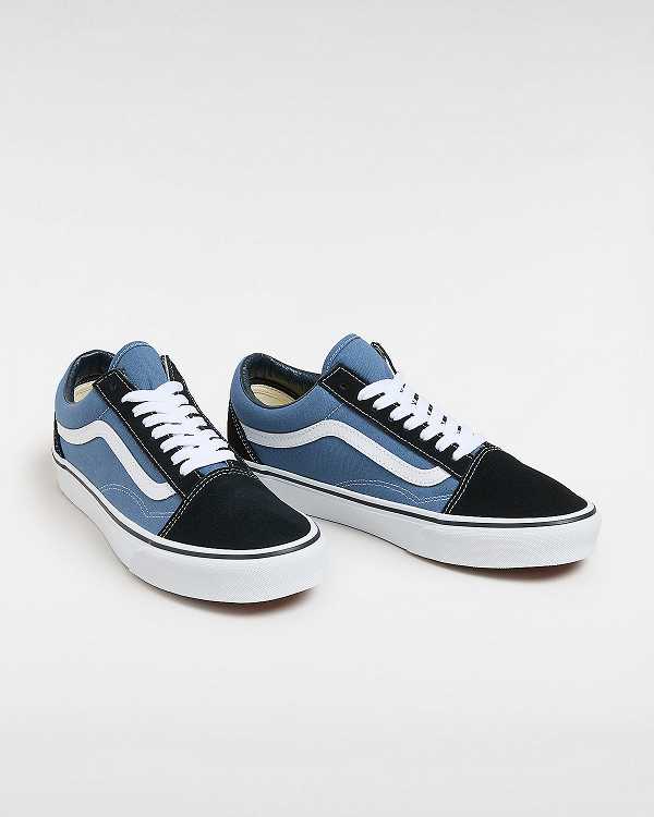 Blue Vans Old Skool Women Sneakers | VN7489605