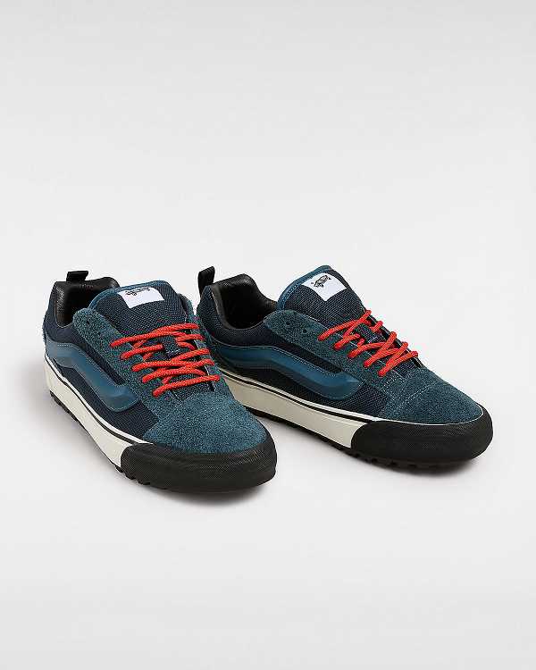 Blue Vans Premium Knu Skool MTE-1 Men Sneakers | VN3471965