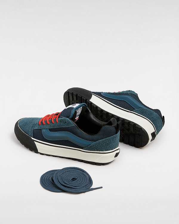 Blue Vans Premium Knu Skool MTE-1 Men Sneakers | VN3471965