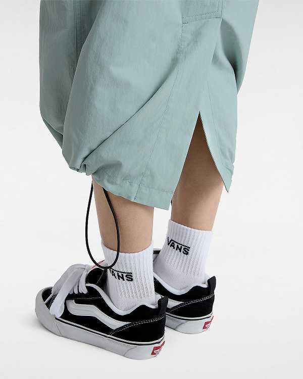 Blue Vans Riley Parachute Cargo Women Skirt | VN6958073
