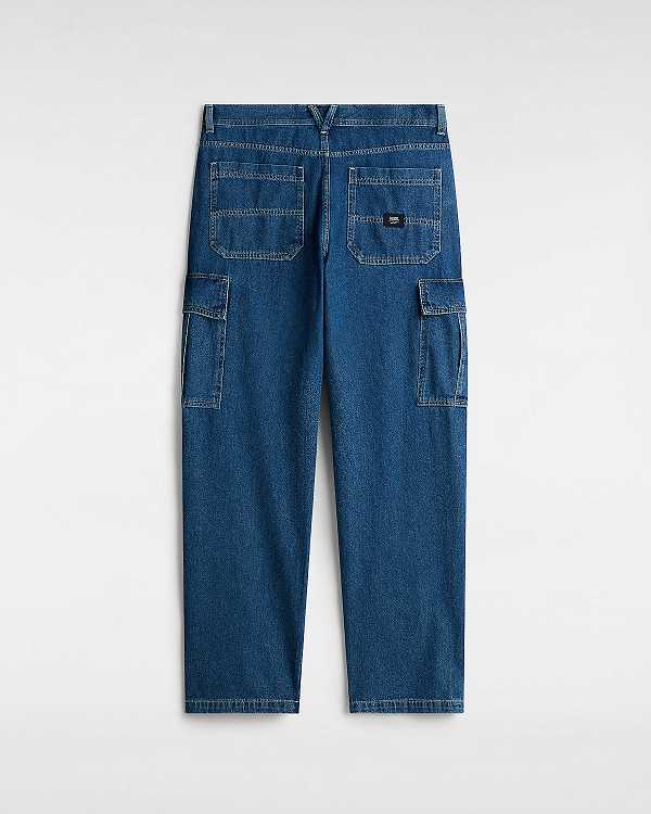 Blue Vans Service Cargo Loose Men Pants | VN3754928
